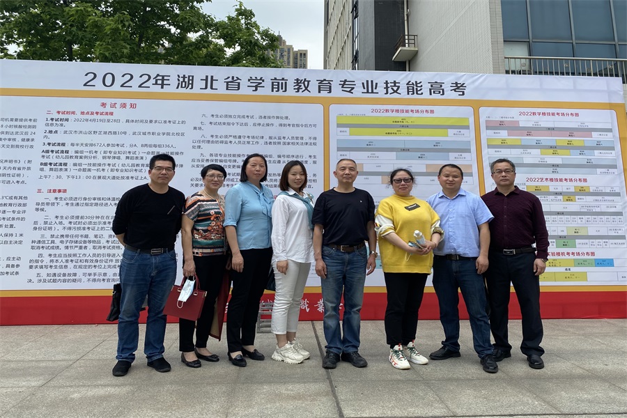 學(xué)前教育學(xué)生赴武漢參加技能考試